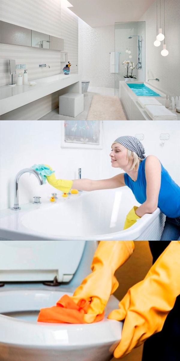 Bелоснежная ванная: простые советы для домашней уборки