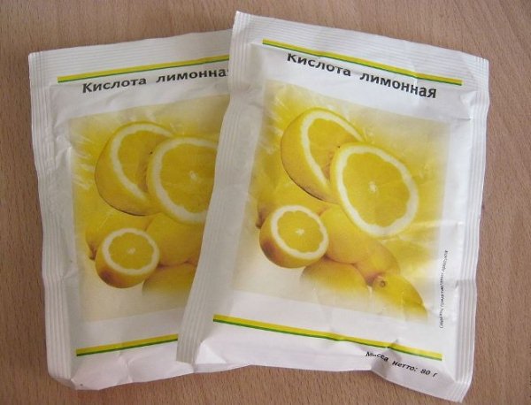 Простота использования лимонной кислоты