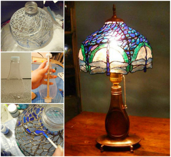 Свет из утилизированного: создаем настольную лампу своими руками
